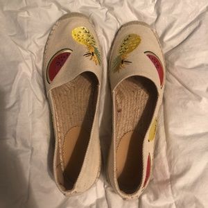 J. Crew Size 10 Espadrille Flats - Never Worn